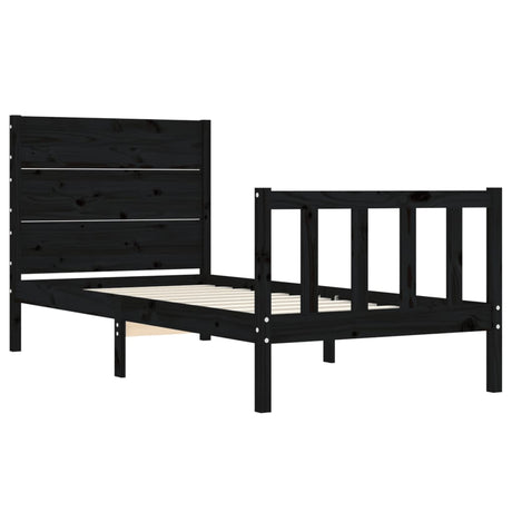 Bed Frame Without Mattress Small Single Solid Wood Pine