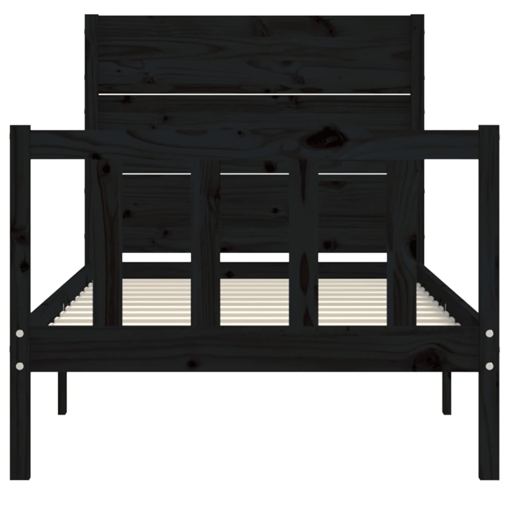 Bed Frame Without Mattress Small Single Solid Wood Pine