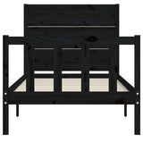 Bed Frame Without Mattress Small Single Solid Wood Pine