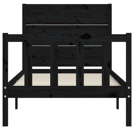Bed Frame Without Mattress Small Single Solid Wood Pine