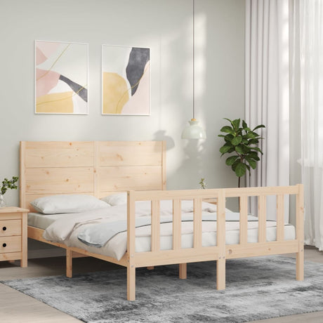 Bed Frame Without Mattress Small Single Solid Wood Pine