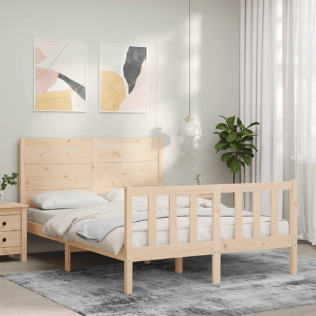 Bed Frame Without Mattress Small Single Solid Wood Pine