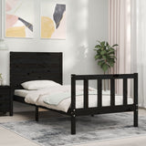 Bed Frame Without Mattress Small Single Solid Wood Pine