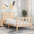 Bed Frame Without Mattress Small Single Solid Wood Pine