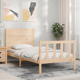 Bed Frame Without Mattress Small Single Solid Wood Pine