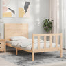 Bed Frame Without Mattress Small Single Solid Wood Pine