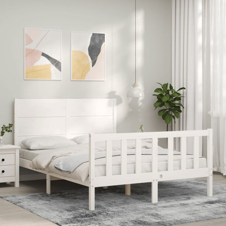 Bed Frame Without Mattress Small Single Solid Wood Pine