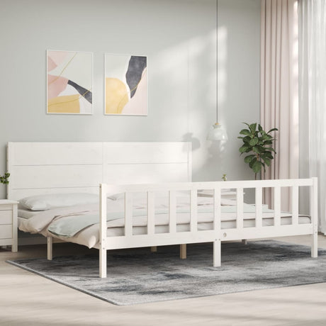 Bed Frame Without Mattress Small Single Solid Wood Pine