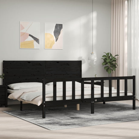 Bed Frame Without Mattress Small Single Solid Wood Pine