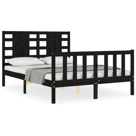 Bed Frame Without Mattress Solid Wood Pine