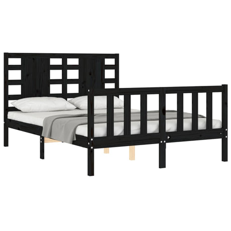 Bed Frame Without Mattress Solid Wood Pine