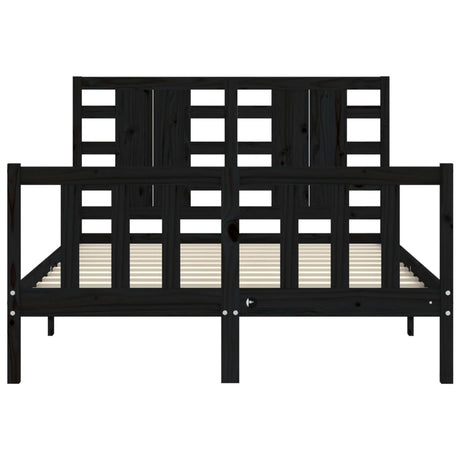 Bed Frame Without Mattress Solid Wood Pine