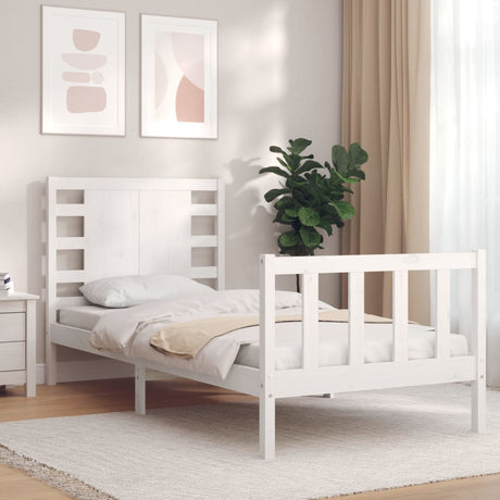 Bed Frame Without Mattress Solid Wood Pine