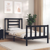 Bed Frame Without Mattress Double Solid Wood Pine