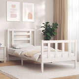 Bed Frame Without Mattress Double Solid Wood Pine