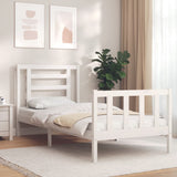 Bed Frame Without Mattress Double Solid Wood Pine