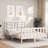 Bed Frame Without Mattress Double Solid Wood Pine