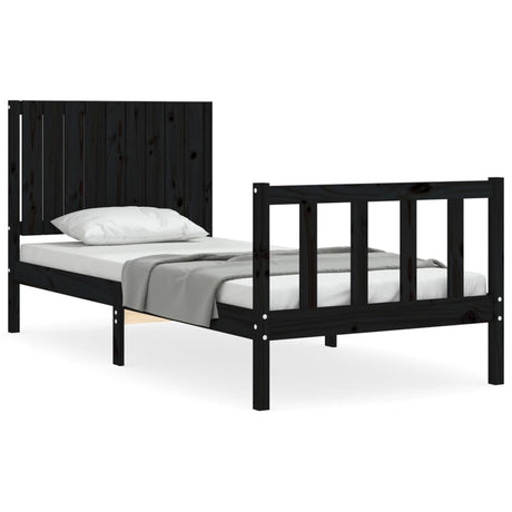Bed Frame Without Mattress Solid Wood Pine