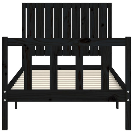 Bed Frame Without Mattress Solid Wood Pine