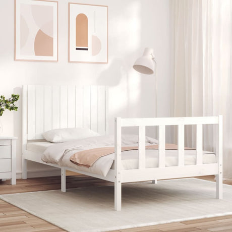 Bed Frame Without Mattress Solid Wood Pine