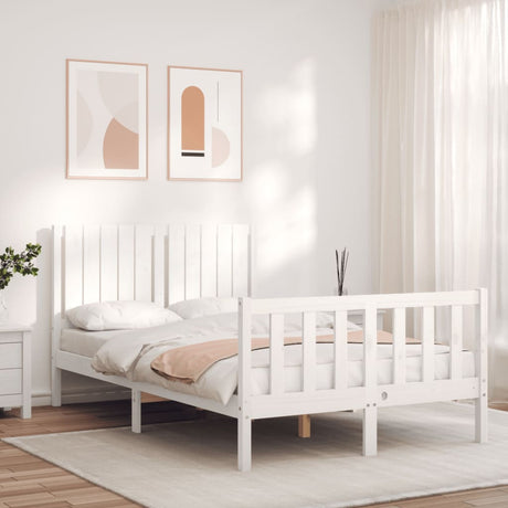 Bed Frame Without Mattress Solid Wood Pine
