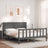 Bed Frame Without Mattress Solid Wood Pine