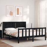 Bed Frame Without Mattress Solid Wood Pine