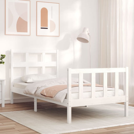 Bed Frame Without Mattress Small Single Solid Wood Pine