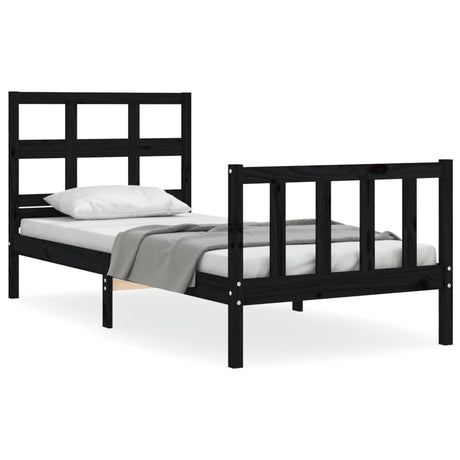 Bed Frame Without Mattress Small Single Solid Wood Pine