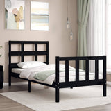 Bed Frame Without Mattress Small Single Solid Wood Pine