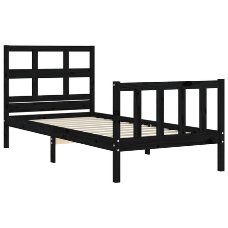Bed Frame Without Mattress Small Single Solid Wood Pine