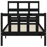 Bed Frame Without Mattress Small Single Solid Wood Pine