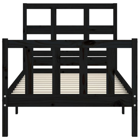 Bed Frame Without Mattress Small Single Solid Wood Pine