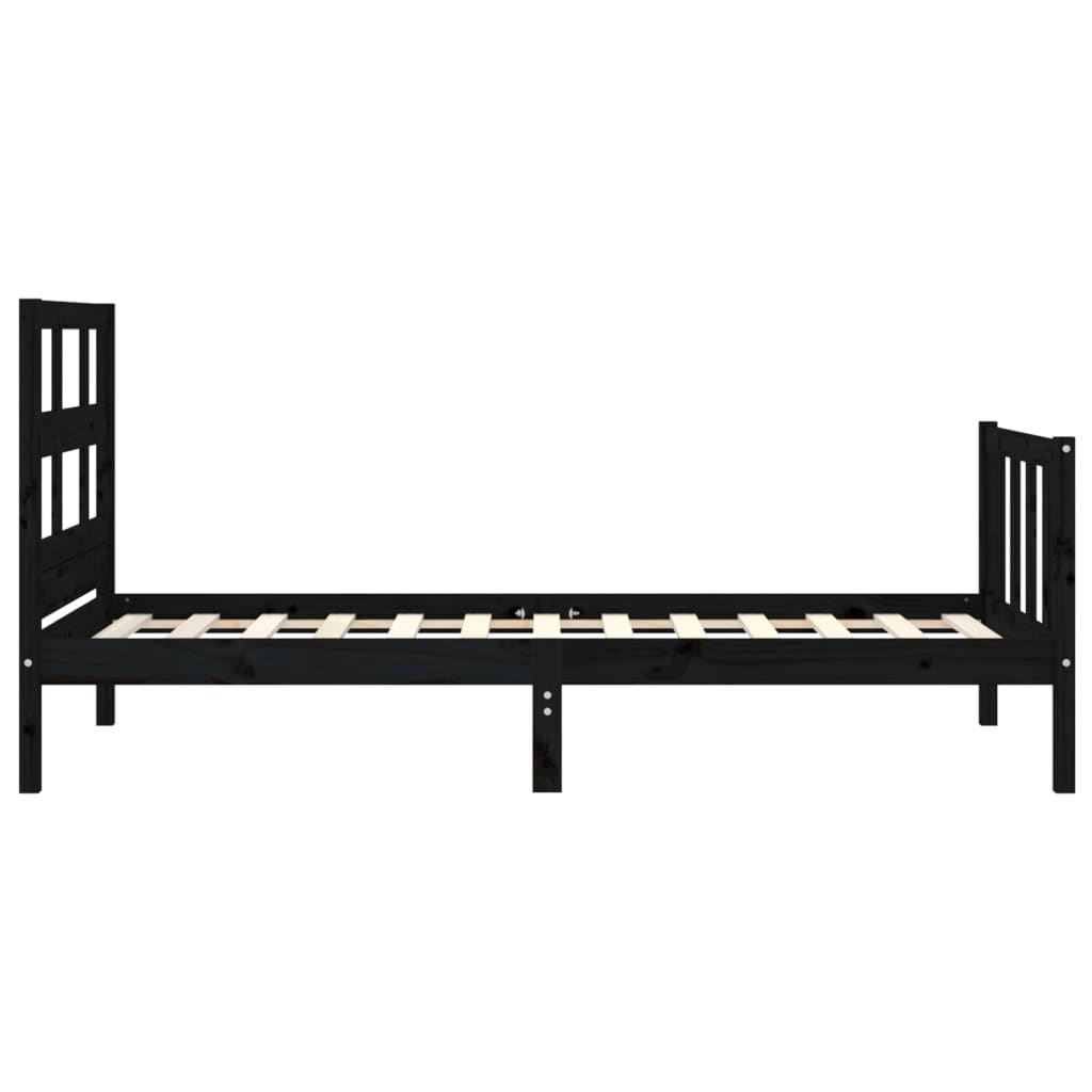 Bed Frame Without Mattress Small Single Solid Wood Pine