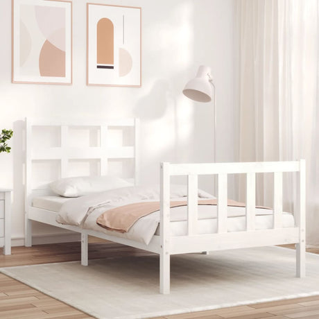 Bed Frame Without Mattress Small Single Solid Wood Pine
