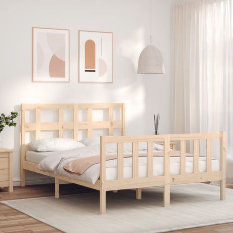 Bed Frame Without Mattress Small Single Solid Wood Pine