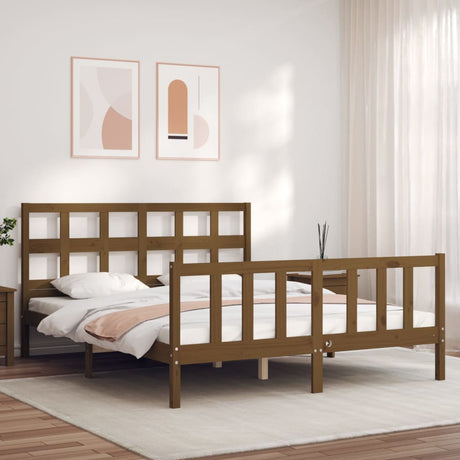 Bed Frame Without Mattress Small Single Solid Wood Pine