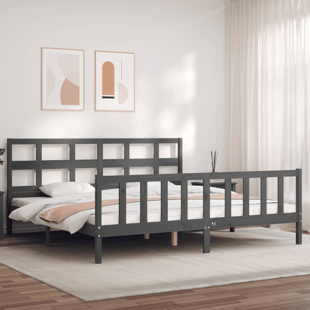 Bed Frame Without Mattress Small Single Solid Wood Pine