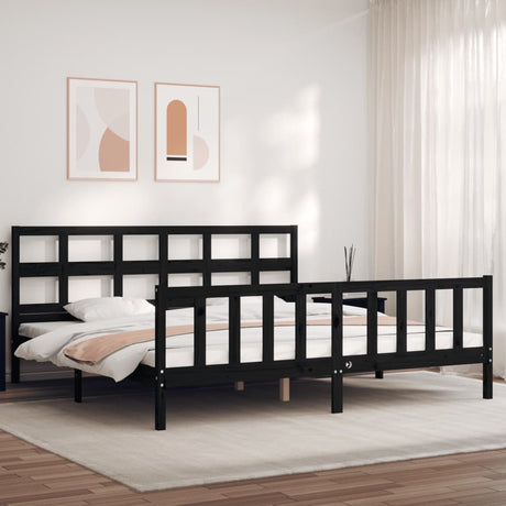 Bed Frame Without Mattress Small Single Solid Wood Pine