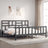 Bed Frame Without Mattress Small Double Solid Wood Pine
