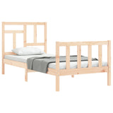 Bed Frame Without Mattress Small Single Solid Wood Pine