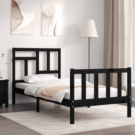Bed Frame Without Mattress Small Single Solid Wood Pine