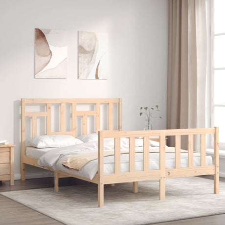 Bed Frame Without Mattress Small Single Solid Wood Pine