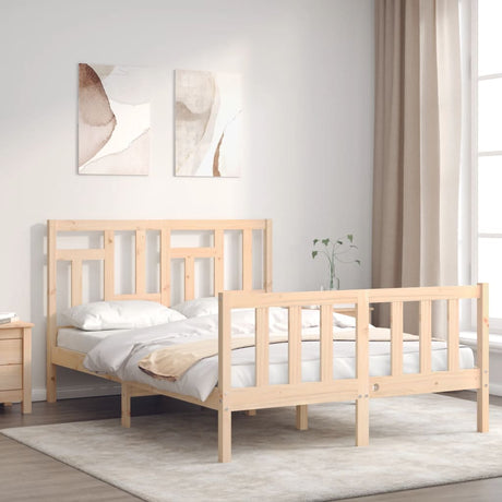 Bed Frame Without Mattress Small Single Solid Wood Pine