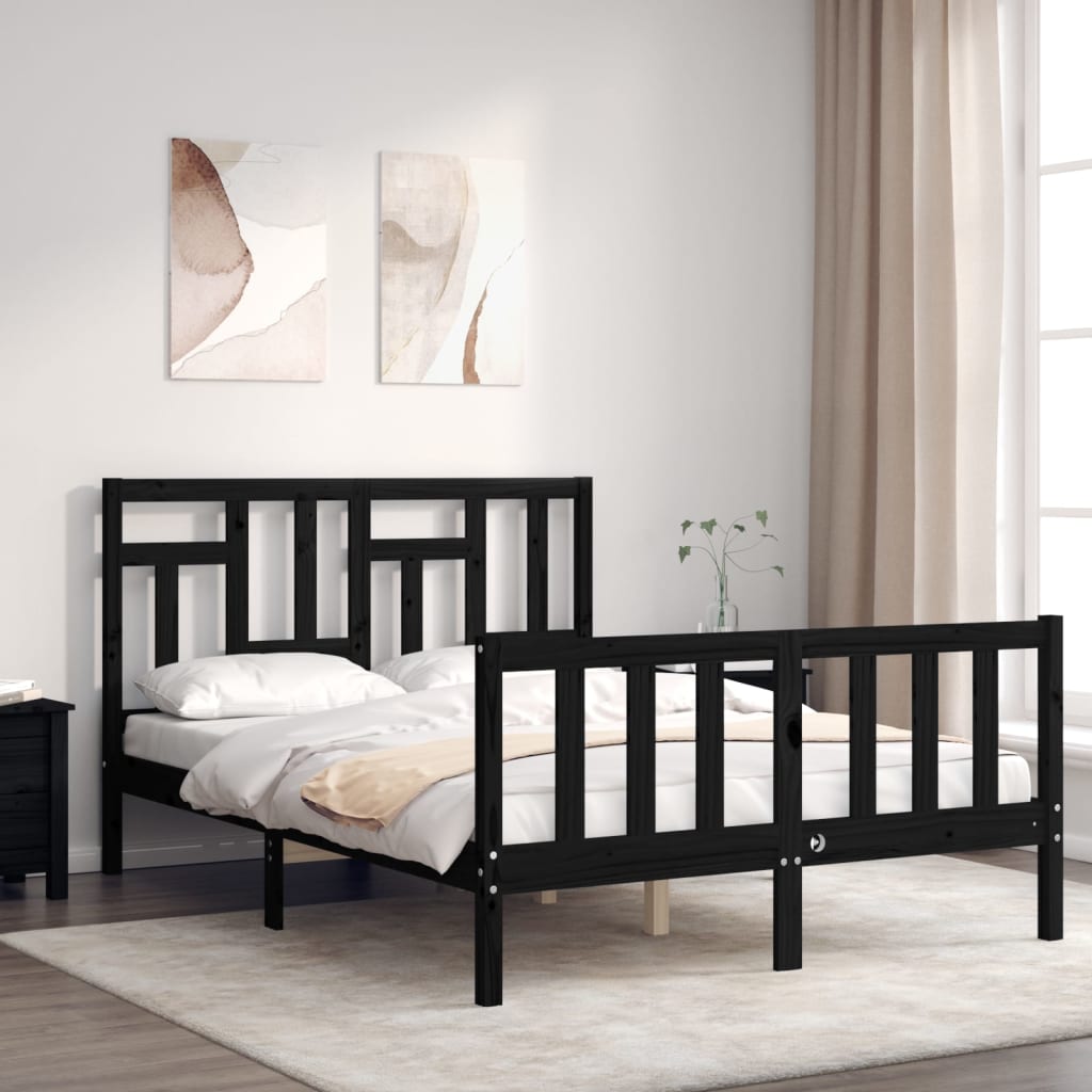 Bed Frame Without Mattress Small Single Solid Wood Pine