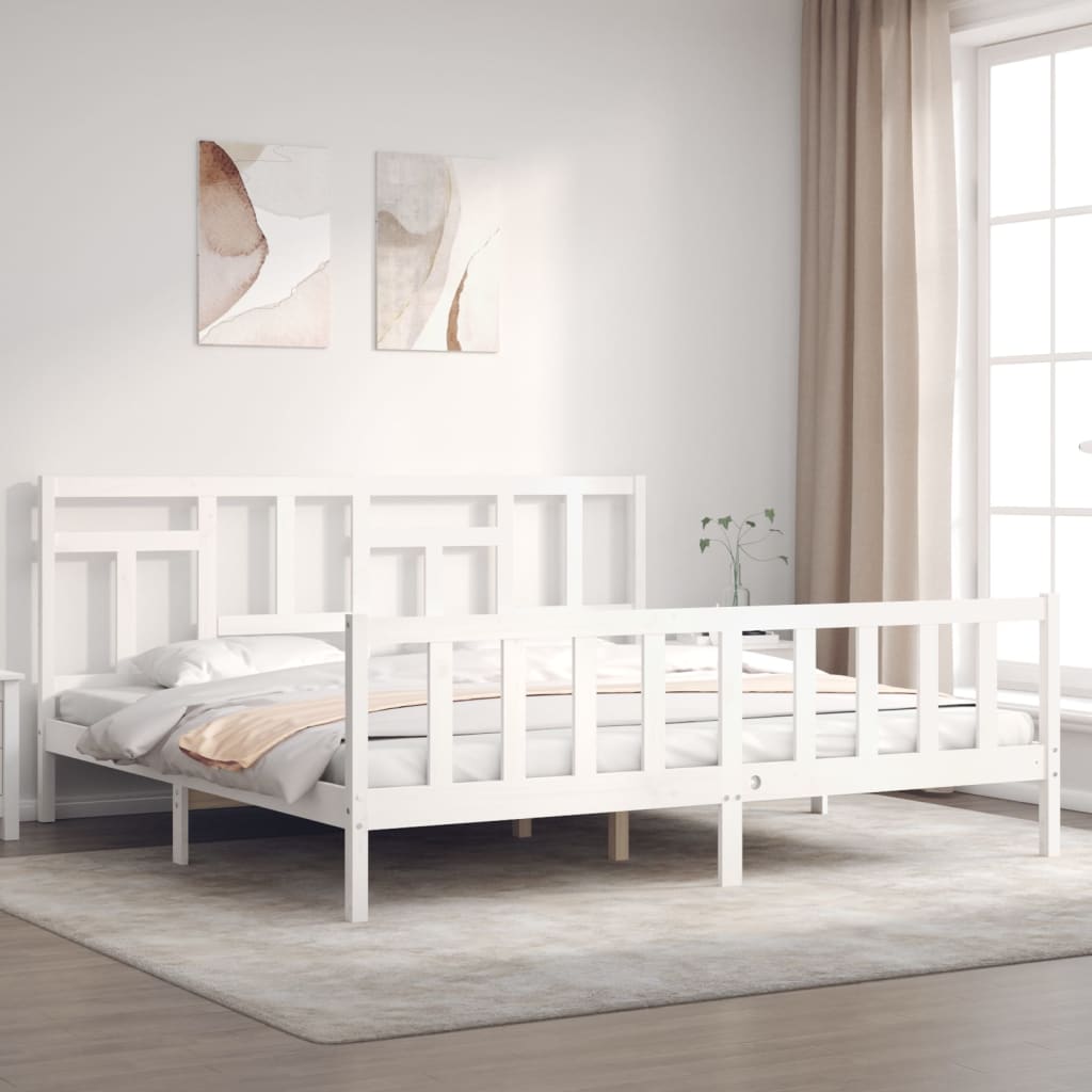 Bed Frame Without Mattress Small Single Solid Wood Pine