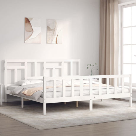 Bed Frame Without Mattress Small Single Solid Wood Pine