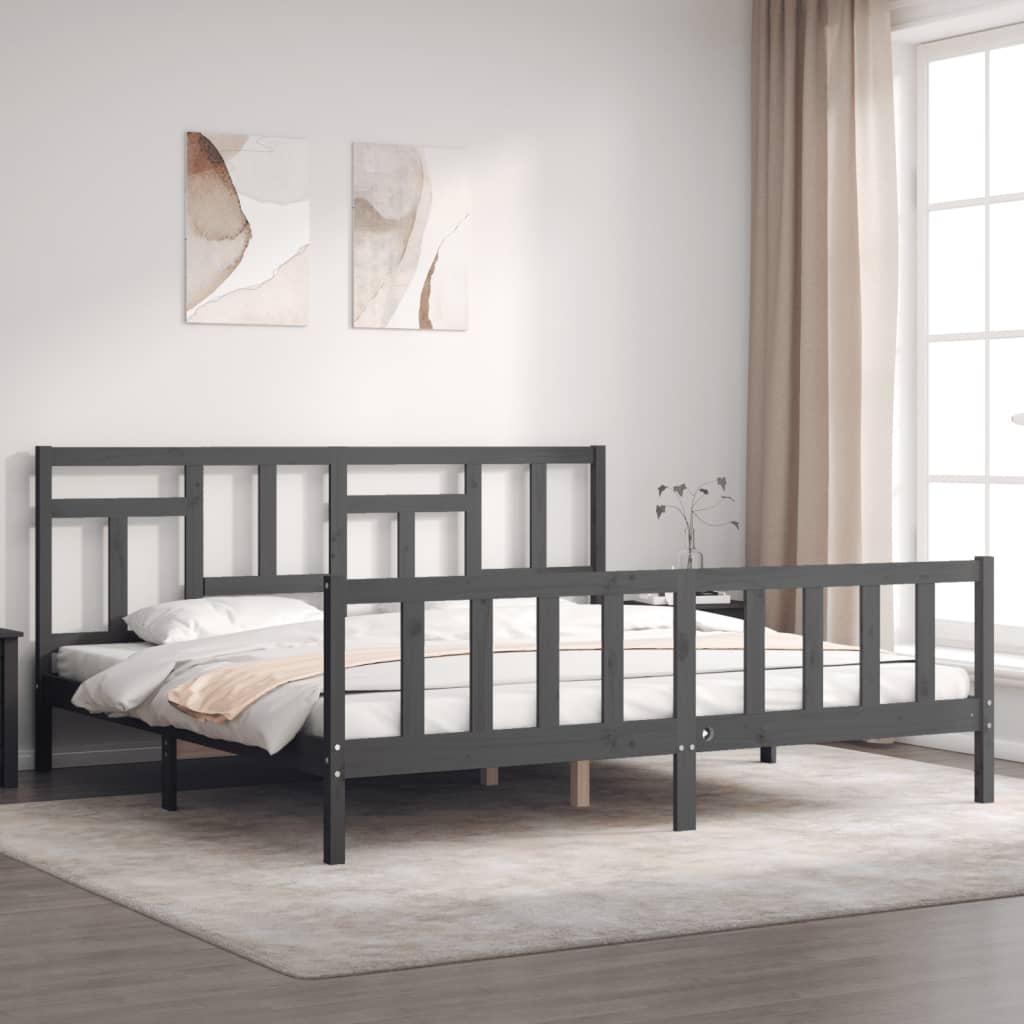 Bed Frame Without Mattress Small Single Solid Wood Pine