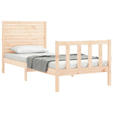 Bed Frame without Mattress Small Single Solid Wood Pine