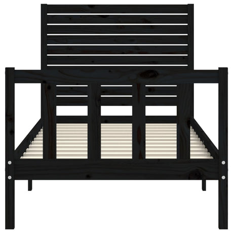 Bed Frame Without Mattress Small Single Solid Wood Pine